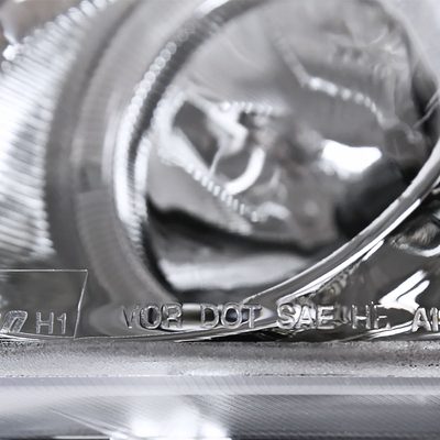 2004-2006 Nissan Sentra Dual Halo Projector Headlights Chrome/Clear Lens