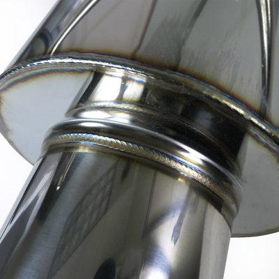 1990-1993 Honda Accord T-304 Steel N1 Catback Exhaust System w/Burnt Tip