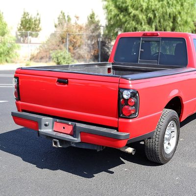 2001-2005 Ford Ranger Tail Lights Matte Black Housing/Clear Lens