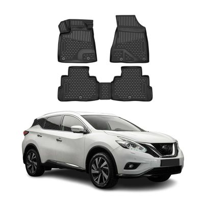 2020-2024 Nissan Murano Floor Mats Liners Full Set All Weather Black