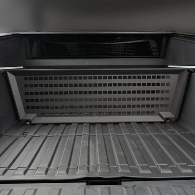 Adjustable Vault Cargo Divider Compatible with Bed Mat For Cybertruck