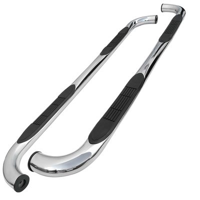 1999-2016 Ford F-250/350/450/550 SuperCrew 3" Chrome Steel Side Step Nerf Bars