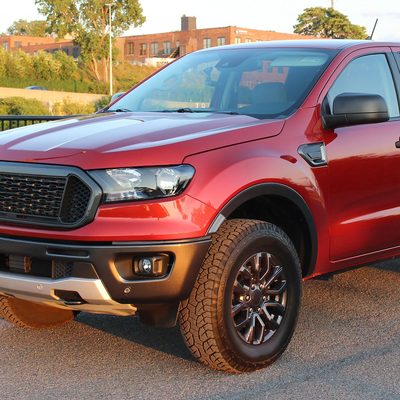 2019-2021 Ford Ranger 2PC LED Side Marker Lights Chrome Housing/Clear Lens