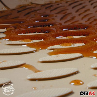 2010-2013 BMW 5 Series F10 F11 4WD xDrive Pre-Facelift Floor Mats Liners Full Set All Weather Beige