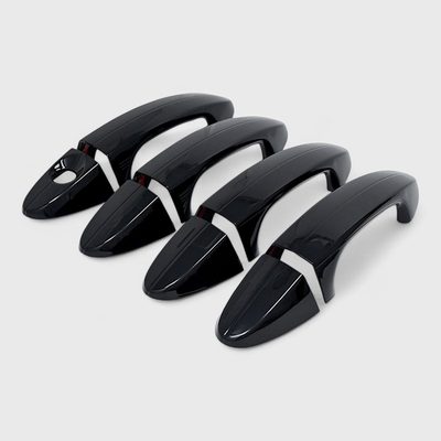 2018-2022 Ford Ecosport Door Handle Cover Gloss Black 8Pcs ABS Plastic
