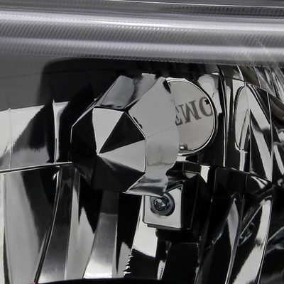 1998-2000 Ford Ranger Factory Style Headlights Matte Black/Clear Lens