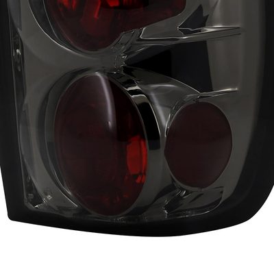 1995-1997 Ford Explorer Tail Lights Chrome Housing/Smoke Lens