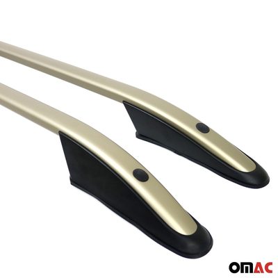 2016-2024 Mercedes Metris L2 MWB Roof Rack Rails Side Rails Bronze