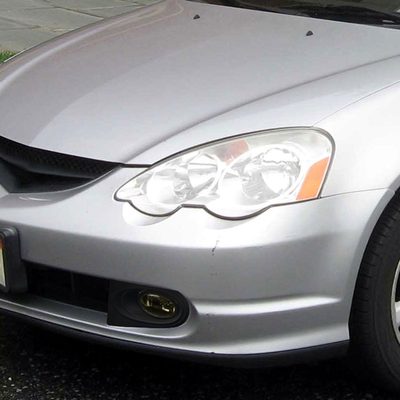 2002-2004 Acura RSX H11 Fog Lights Kit Chrome Housing/Smoke Lens