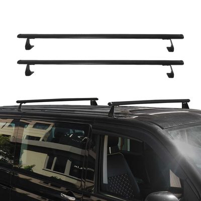 2016-2023 Mercedes Metris Fix Points Roof Racks Cross Bar Black 2 Pcs