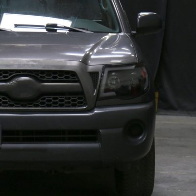 2005-2011 Toyota Tacoma LED Bar Projector Headlights Turn Signal Black Smoke