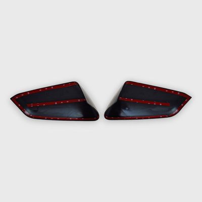 2018-2024 Chevrolet Equinox / GMC Terrain Mirror Cover Caps Gloss Black 2Pcs ABS Plastic