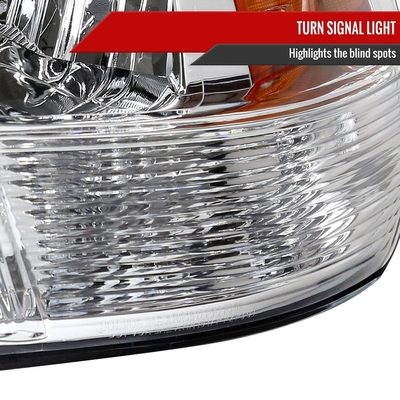 2009-2018 Dodge RAM 1500/ RAM 2500 3500 Factory Quad Headlights Chrome