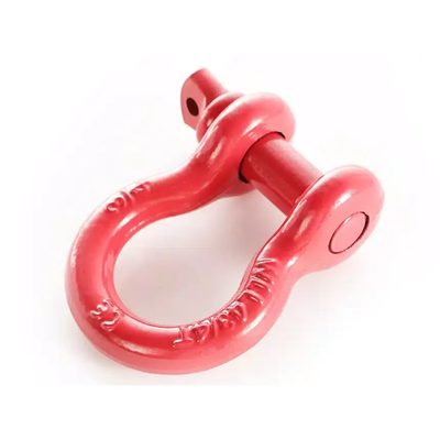 Shackles 3/4" 9500 libras (Par) Galvanizado c/pin rojo Rugged Ridge Aplicación Universal
