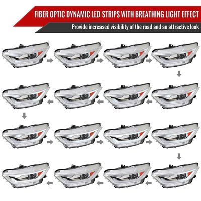 2015-2017 Ford Mustang / 18-2020 Mustang Shelby LED Bar Xenon HID Headlights