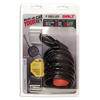 Cable con Candado Bolt 6Ft.