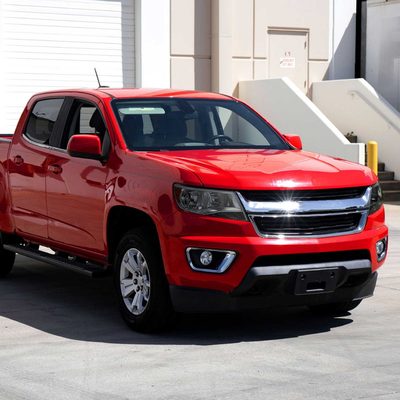 For Chevrolet Colorado 2015-2022 Factory Headlights Chrome Housing Smoked Lens