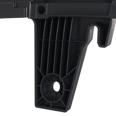 2019-2020 Dodge RAM 1500 Glossy Black ABS Chrome Trim Rebel Style Mesh Grille
