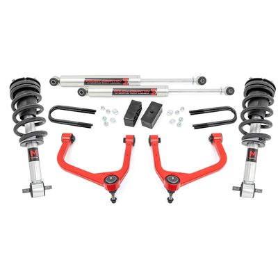 Fits 2025 Chevy Silverado/GMC Sierra 1500, 5'8" ,6'6" ,8' Bed (RGH-110540RED)