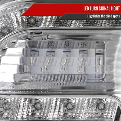 2005-2010 Chrysler 300 Base/LX/Touring Headlights LED Light&LED Signal Chrome