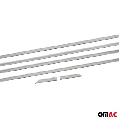 2012-2018 Audi A6 C7 All Type Side Door Molding Trim Stainless Steel