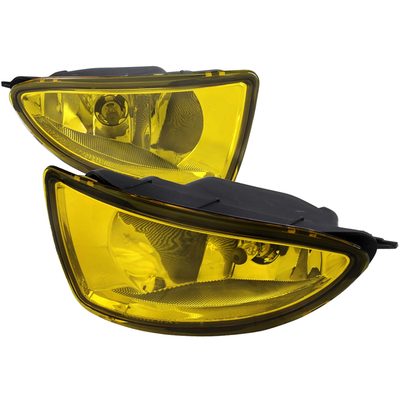 2004-2005 Honda Civic Coupe/Sedan H8 Fog Lights Kit Chrome/Yellow Lens