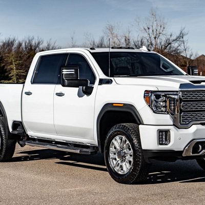 2019-2022 GMC Sierra 1500 Heated Black Towing Mirrors &Turn Signal