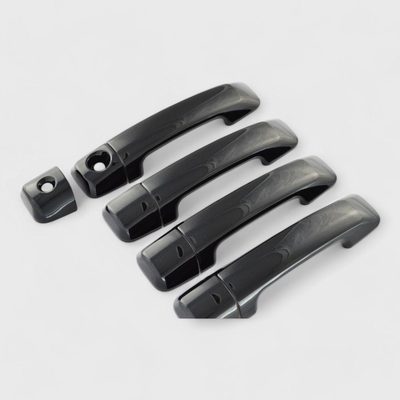 2007-2022 Toyota Tundra / Sequoia Door Handle Cover Gloss Black 9Pcs ABS Plastic