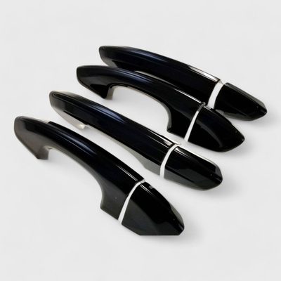 2013-2020 Ford Fusion Door Handle Cover Gloss Black 8Pcs ABS Plastic
