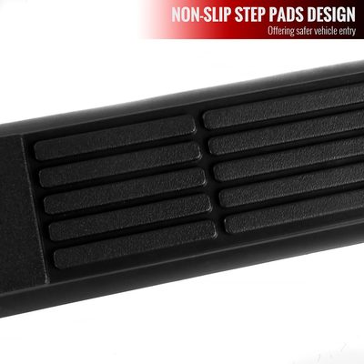 2019-2021 Chevy Silverado/GMC Sierra Double Cab 3" Steel Side Step Nerf Bars