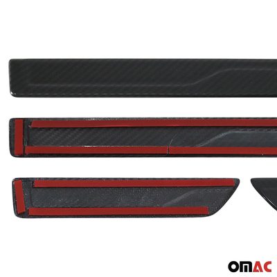 2021-2026 Hyundai Elantra Door Sill Scuff Plate Scratch Protector Carbon