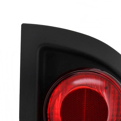 2002-2006 Dodge RAM Retro Style Tail Lights Matte Black Housing/Clear Lens