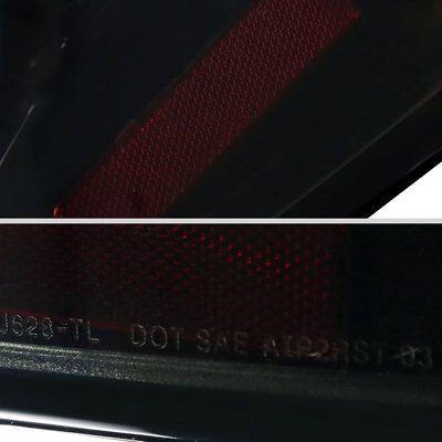2004-2010 Scion tC LED Tail Lights Glossy Black Housing/Smoke Lens