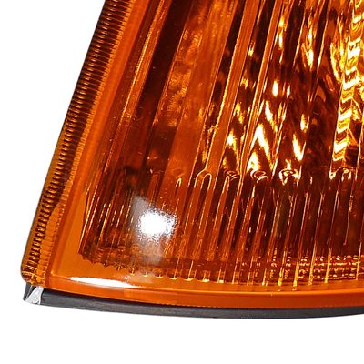 1990-1991 Honda Civic 2/3DR Corner Lights Chrome Housing/Amber Lens