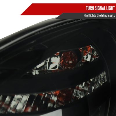 1998-2005 Lexus GS300/GS400/GS430 Halo Projector Headlights LED Light Smoke