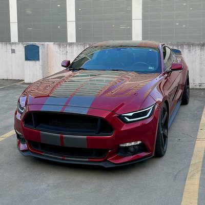 2015-2017 Ford Mustang/2018-2020 Shelby HID/Xenon LED Signal Headlights Smoke
