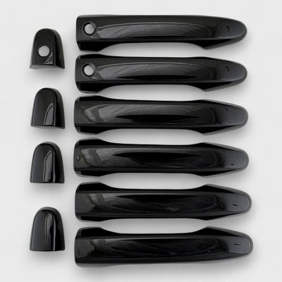 2014-2016 Honda CR-V Door Handle Cover Gloss Black 8Pcs ABS Plastic