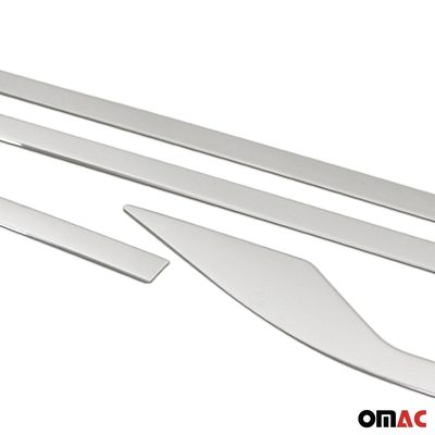 2018-2022 Toyota C-HR Side Door Molding Trim Skirt Garnish Stainless Steel Silver 4Pcs