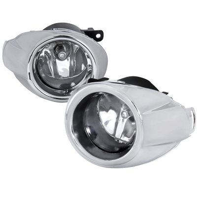 2012-2014 Ford Focus H11 Fog Lights Kit Chrome Housing/Clear Lens