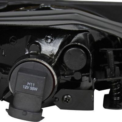 2012 Honda Civic Sedan H11 Fog Lights Kit Chrome Housing/Clear Lens