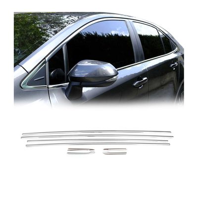 2019-2026 Toyota Corolla Sedan Window Molding Trim Streamer Stainless Steel