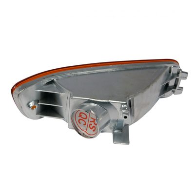 1992-1993 Acura Integra Bumper Lights Chrome Housing/Amber Lens
