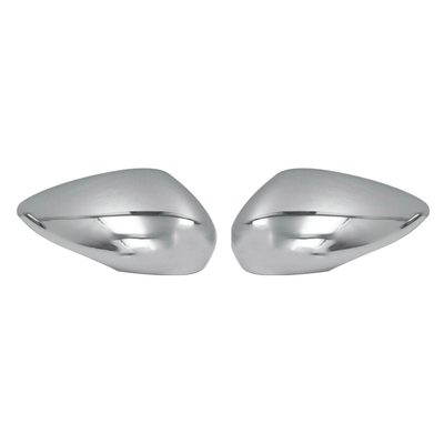 2011-2019 Ford Fiesta / B-Max Side Mirror Cover Caps Chrome Stainless Steel Silver 2Pcs