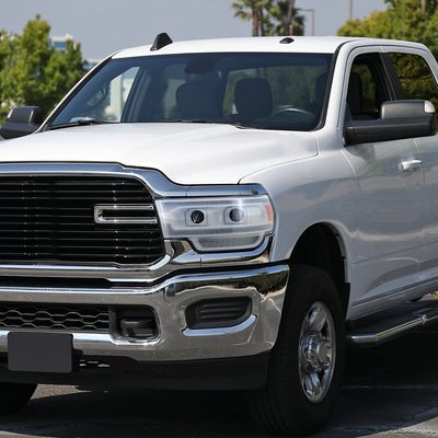 2019-2024 Dodge RAM 2500/3500/4500/5500 LED Signal Headlights White Housing