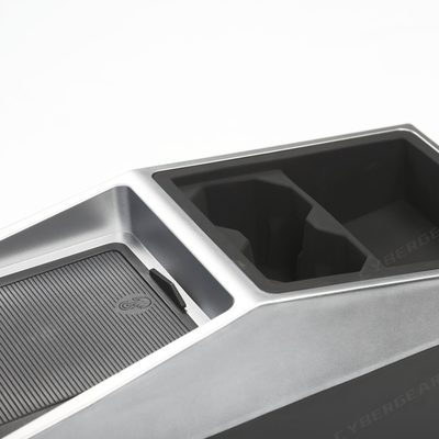 Tesla Cybertruck Center Floor Organizer & Trash Bin