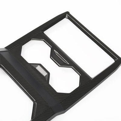 [Real Carbon Fiber] Front Drain Cup Panel For Cybertruck (Glossy/Matte)