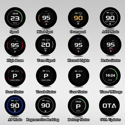 TITA Pro HUD - OLED Magnetic Dashboard Display for Model Y Juniper / Model 3 Highland