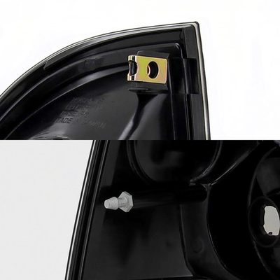 2005-2008 Toyota Tacoma Tail Lights Chrome Housing/Clear Lens