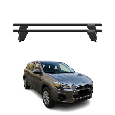2011-2015 Mitsubishi Outlander Sport Roof Rack Cross Bars Black