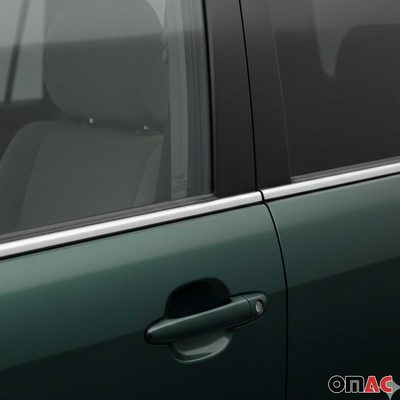 2003-2009 Toyota Land Cruiser Prado Window Molding Trim Streamer Stainless Steel 6x